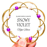 Snowy Violet | 8mm